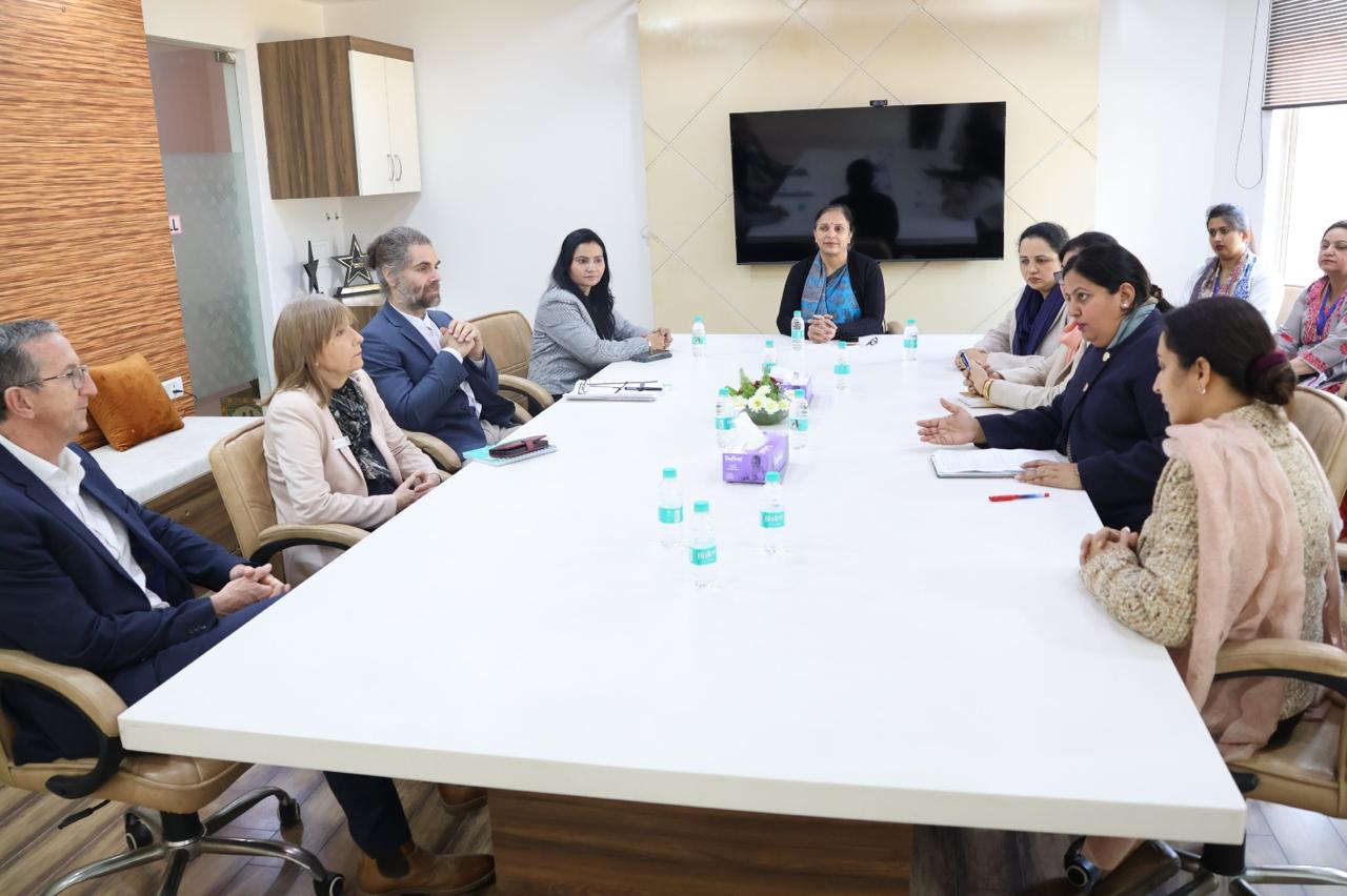 Mayoor School, Noida Hosts University of Lincoln (UK) Delegation under CBSE–British Council Collaboration